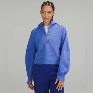 Lululemon Scuba Oversized Half-Zip Hoodie Wild Indigo | Size XL/XXL